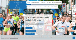 Desktop Screenshot of leverkusen-halbmarathon.de
